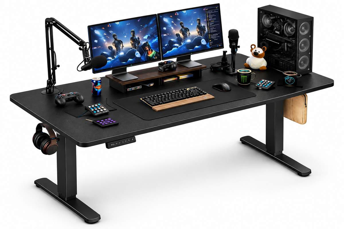 Electric standing desk