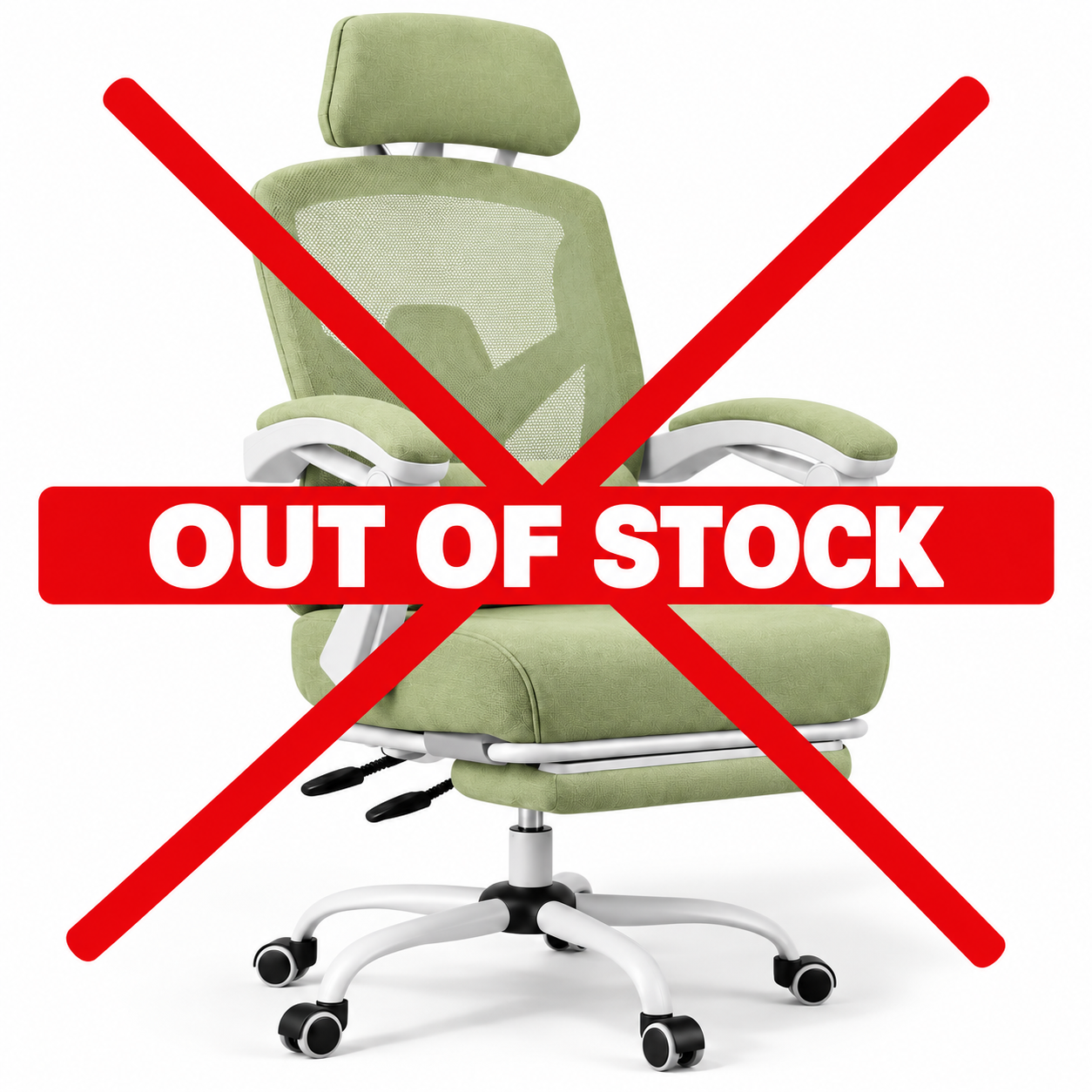 CDC Stealth™ - Ergonomic Office Chair with Lumbar and Headrest Support
