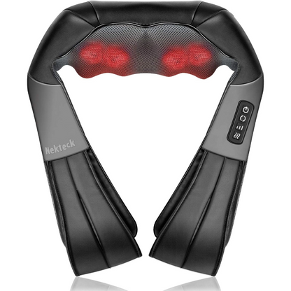 Nekeck: 3D Shiatsu Neck and Back Massager with Heat